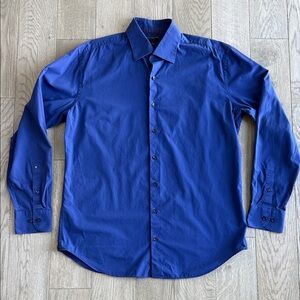 Tommy Hilfiger Men's Royal Blue Casual Shirt